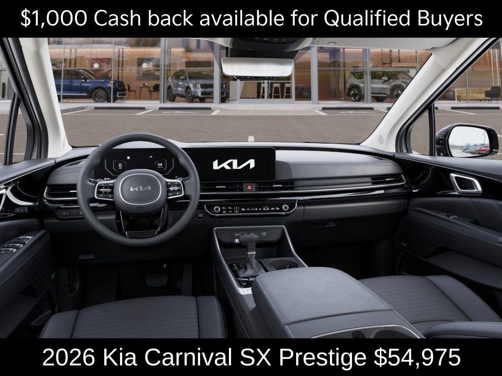 new 2026 Kia Carnival car, priced at $54,975