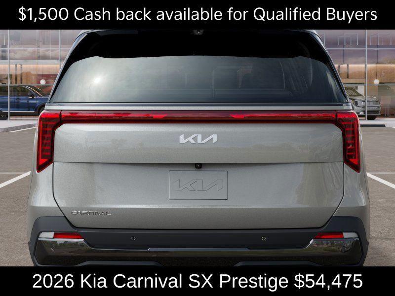 new 2026 Kia Carnival car, priced at $54,475