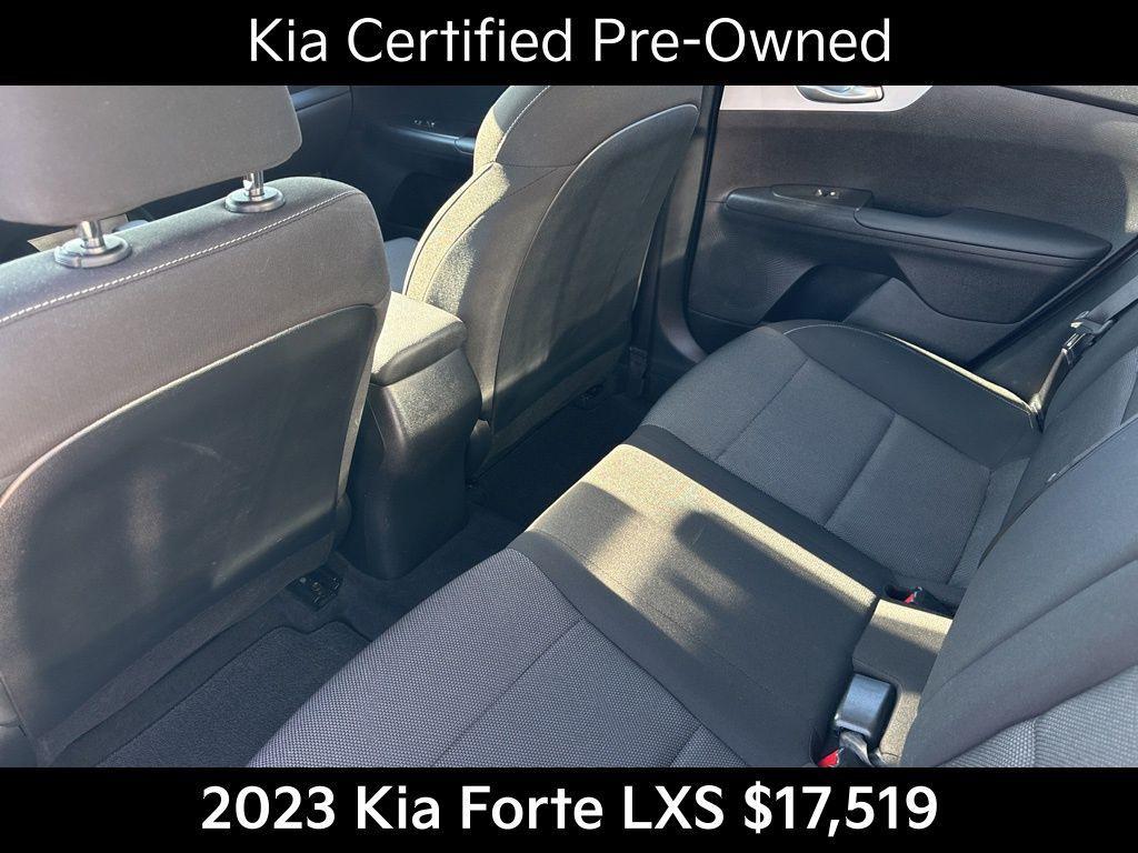 used 2023 Kia Forte car, priced at $17,519
