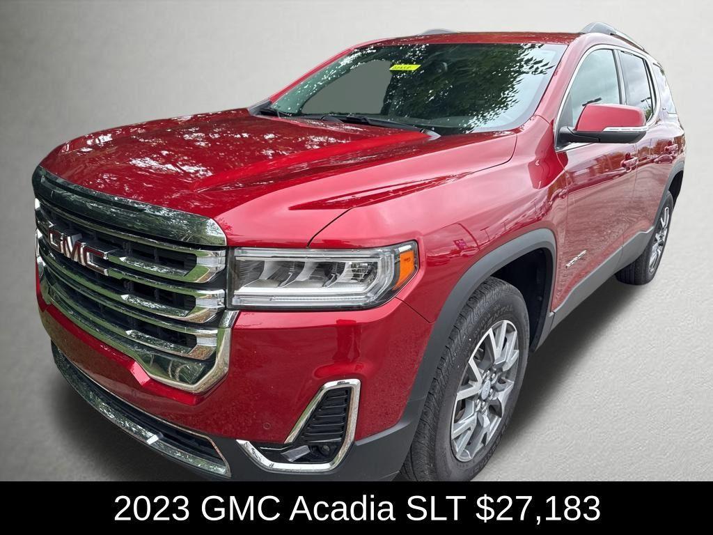 used 2023 GMC Acadia car, priced at $27,183