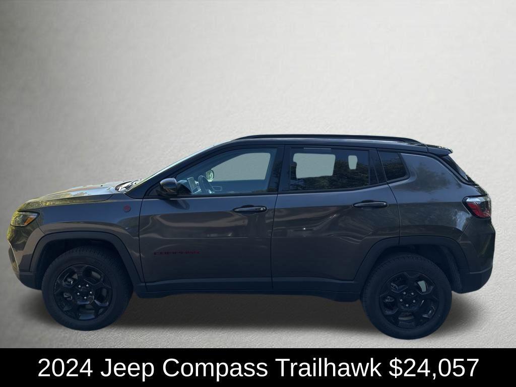 used 2024 Jeep Compass car, priced at $24,057