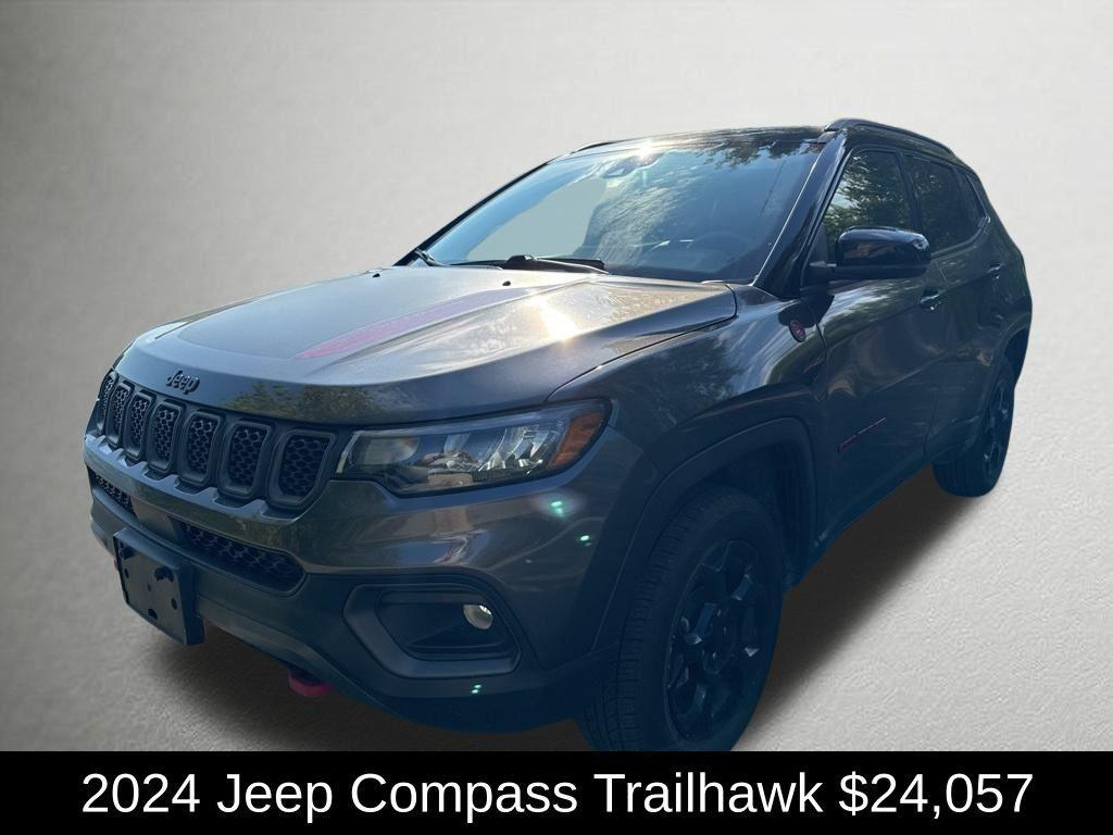 used 2024 Jeep Compass car, priced at $24,057