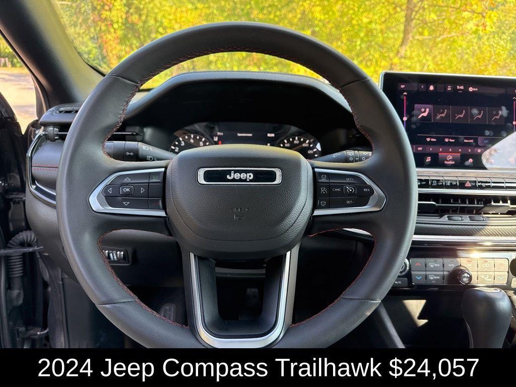 used 2024 Jeep Compass car, priced at $24,057
