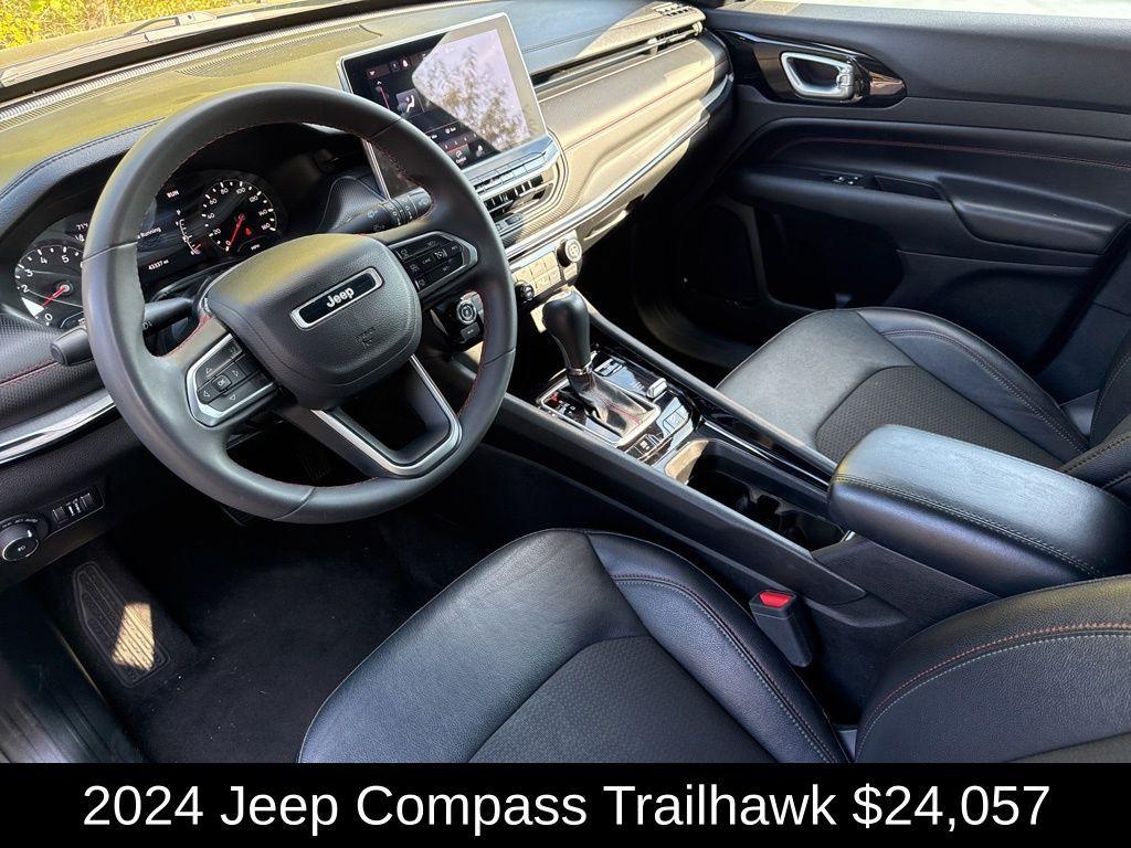used 2024 Jeep Compass car, priced at $24,057