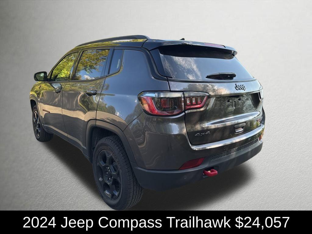 used 2024 Jeep Compass car, priced at $24,057