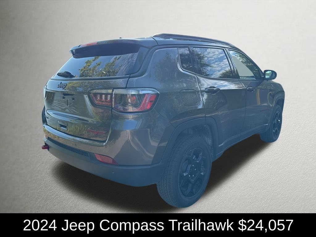 used 2024 Jeep Compass car, priced at $24,057