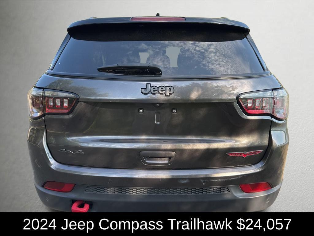 used 2024 Jeep Compass car, priced at $24,057