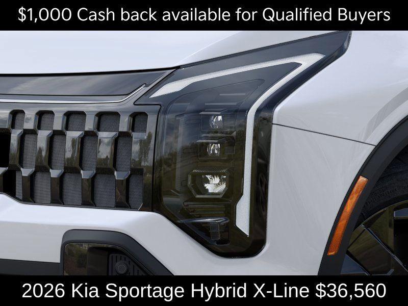 new 2026 Kia Sportage Hybrid car, priced at $36,560