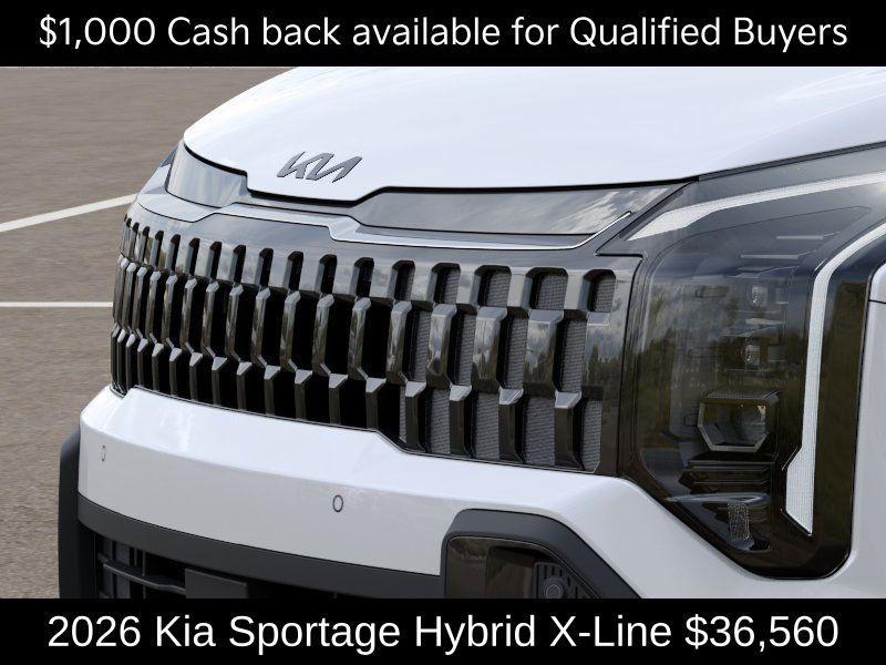 new 2026 Kia Sportage Hybrid car, priced at $36,560