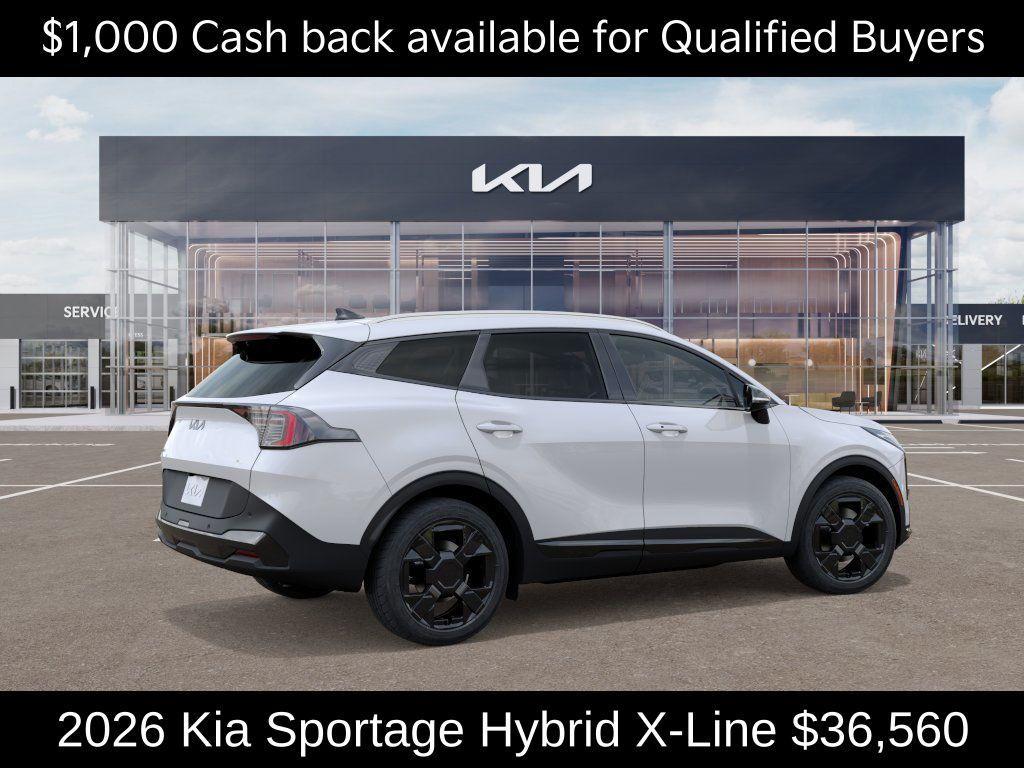 new 2026 Kia Sportage Hybrid car, priced at $36,560