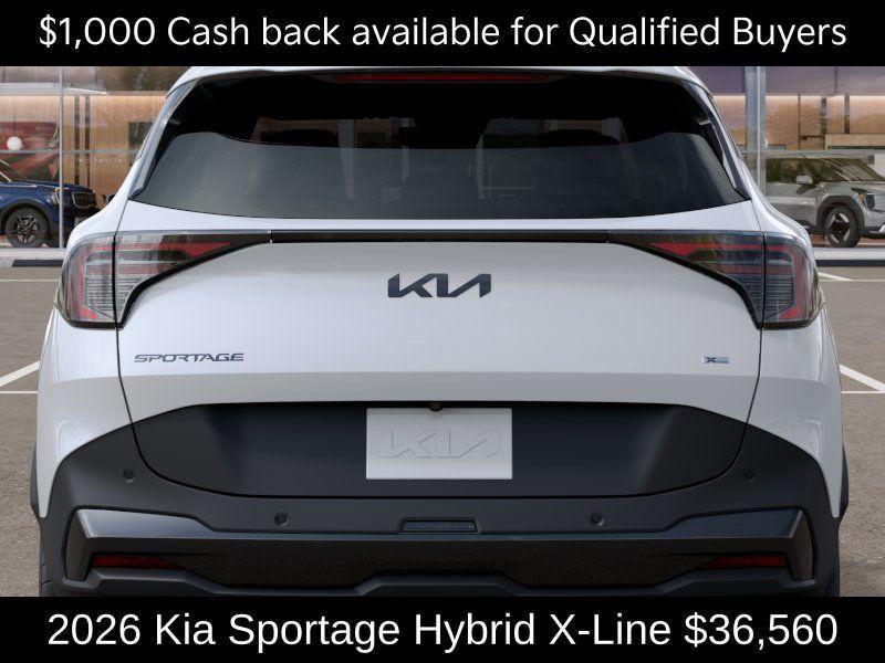 new 2026 Kia Sportage Hybrid car, priced at $36,560