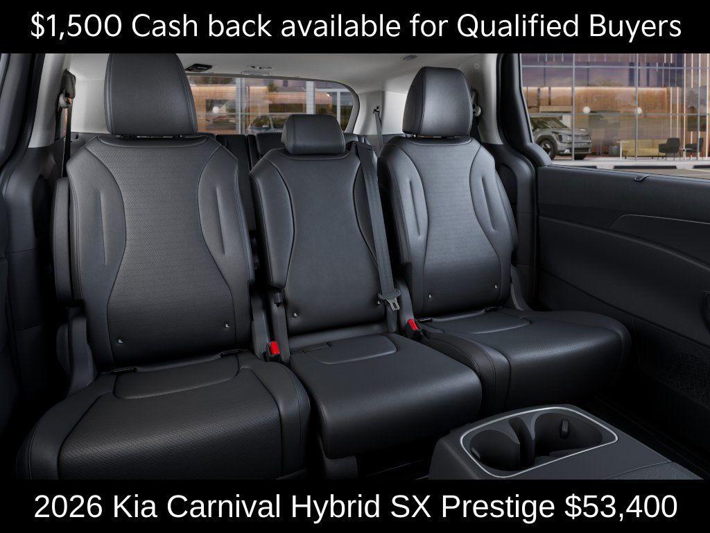 new 2026 Kia Carnival Hybrid car, priced at $53,400
