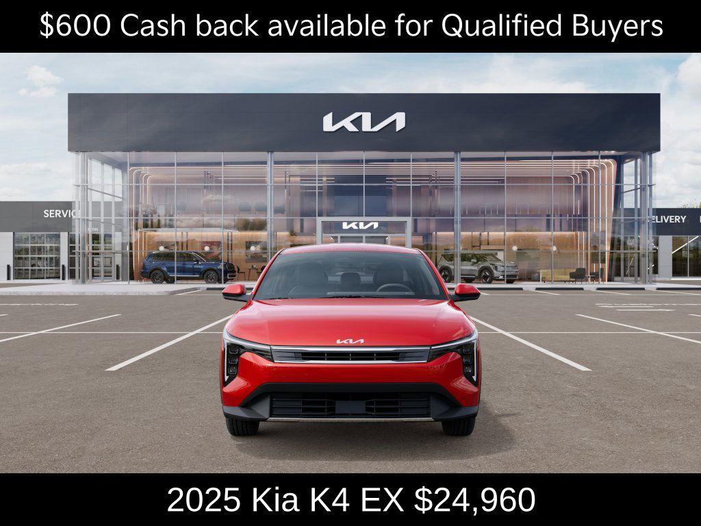 new 2025 Kia K4 car, priced at $24,960