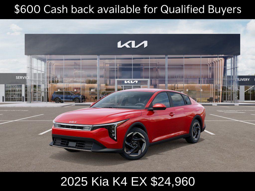 new 2025 Kia K4 car, priced at $24,960