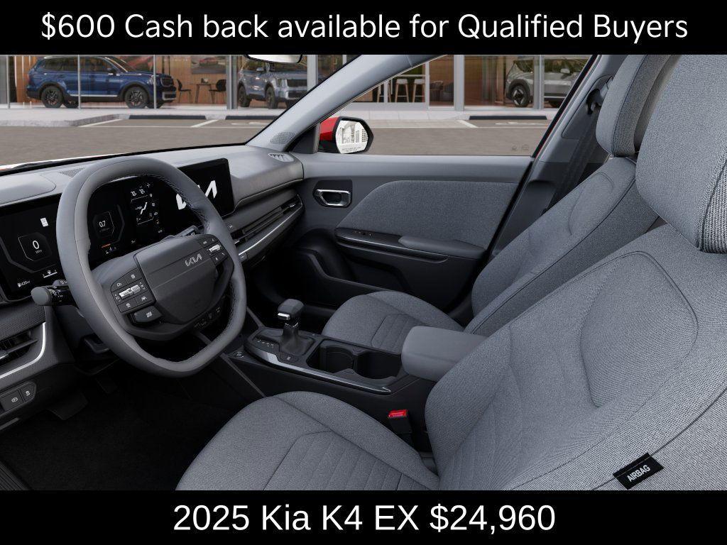 new 2025 Kia K4 car, priced at $24,960