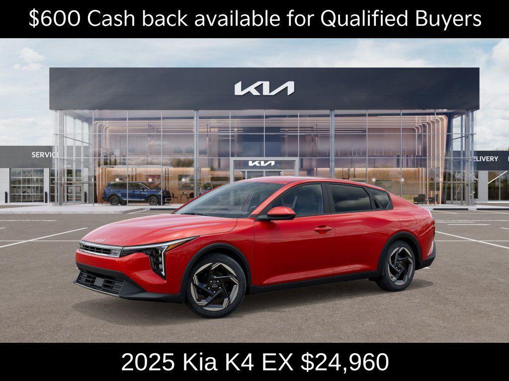 new 2025 Kia K4 car, priced at $24,960