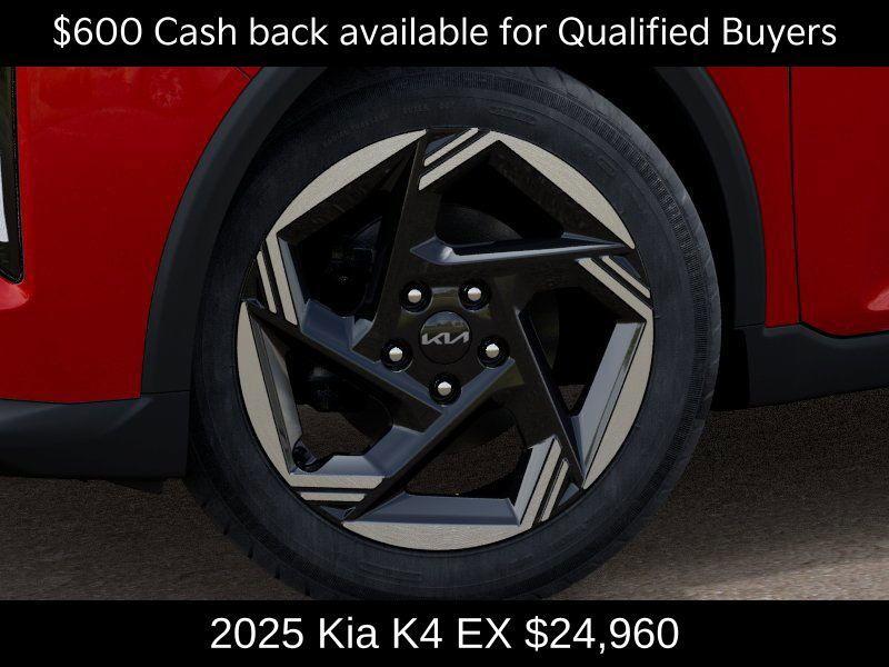 new 2025 Kia K4 car, priced at $24,960