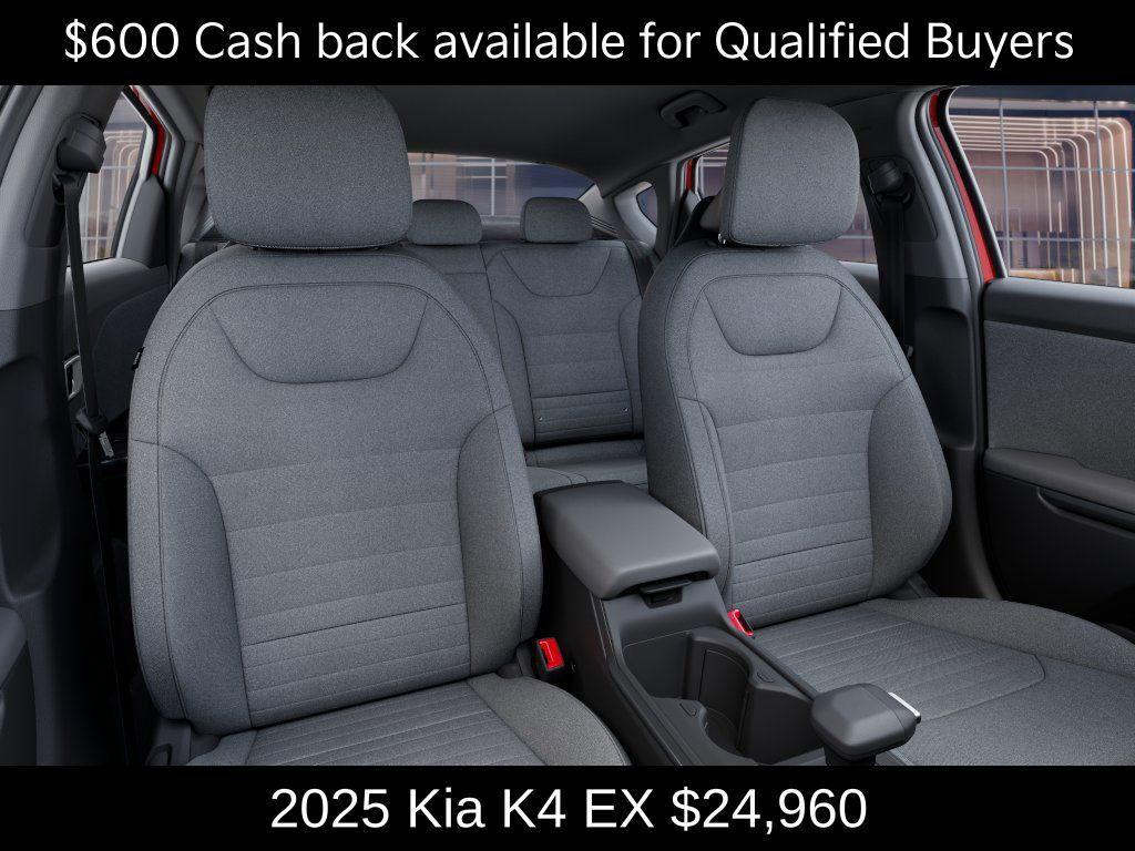 new 2025 Kia K4 car, priced at $24,960