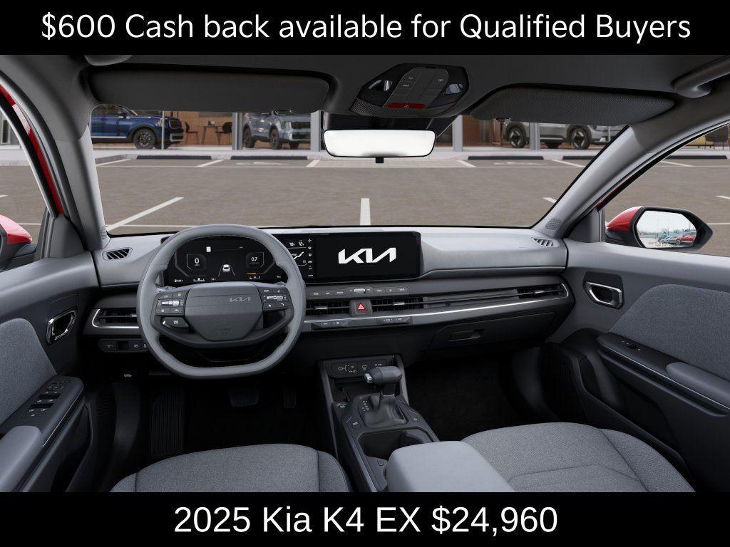 new 2025 Kia K4 car, priced at $24,960