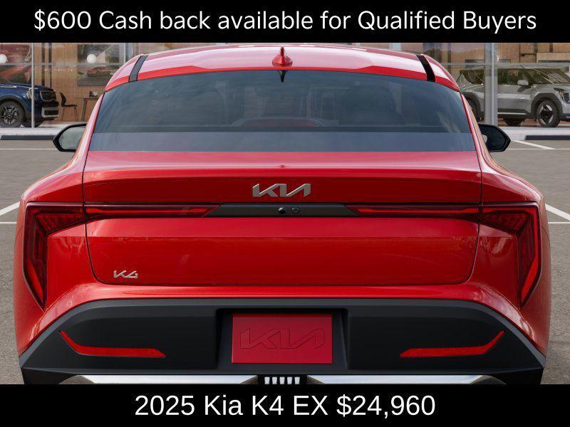 new 2025 Kia K4 car, priced at $24,960
