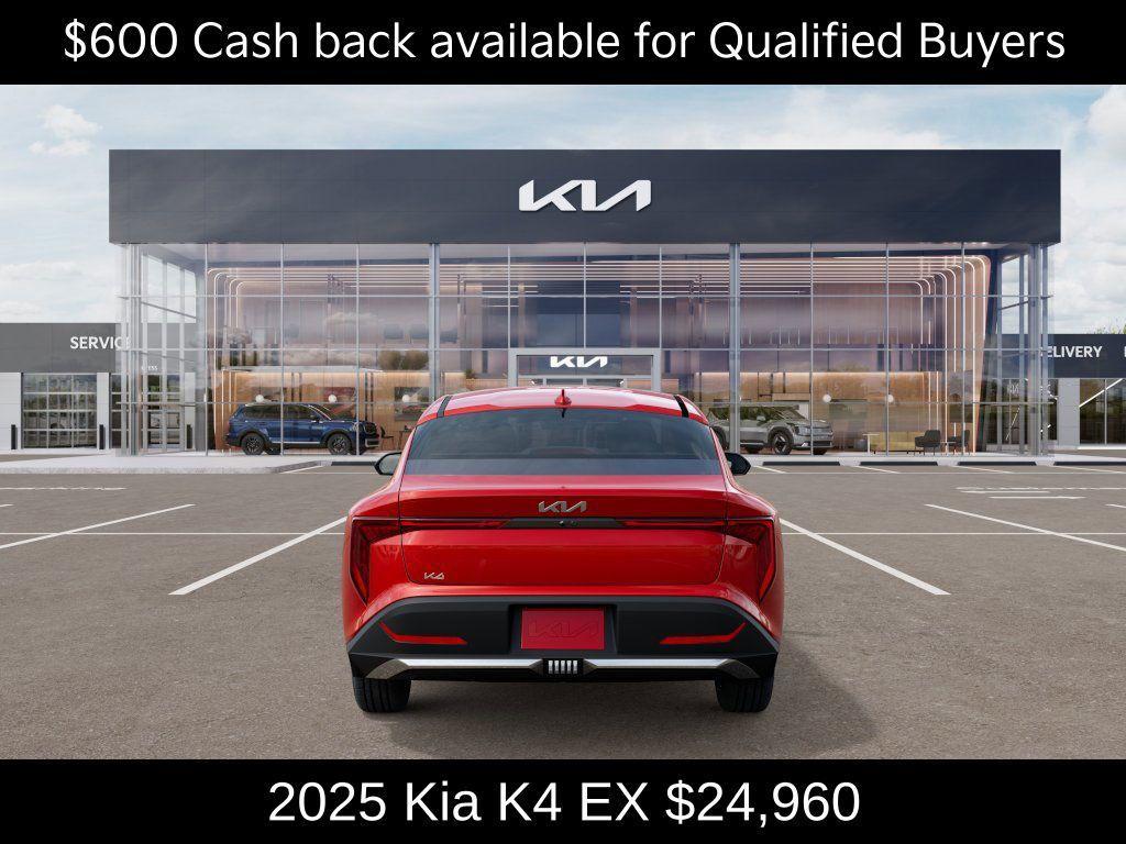 new 2025 Kia K4 car, priced at $24,960