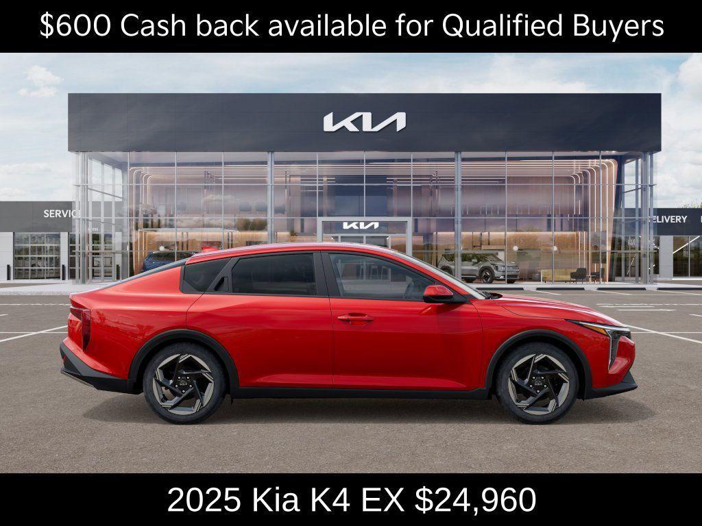 new 2025 Kia K4 car, priced at $24,960