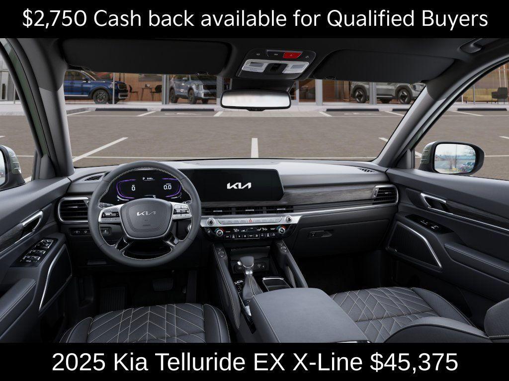 new 2025 Kia Telluride car, priced at $45,375