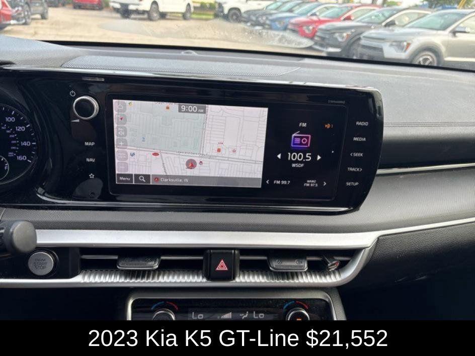 used 2023 Kia K5 car, priced at $21,552