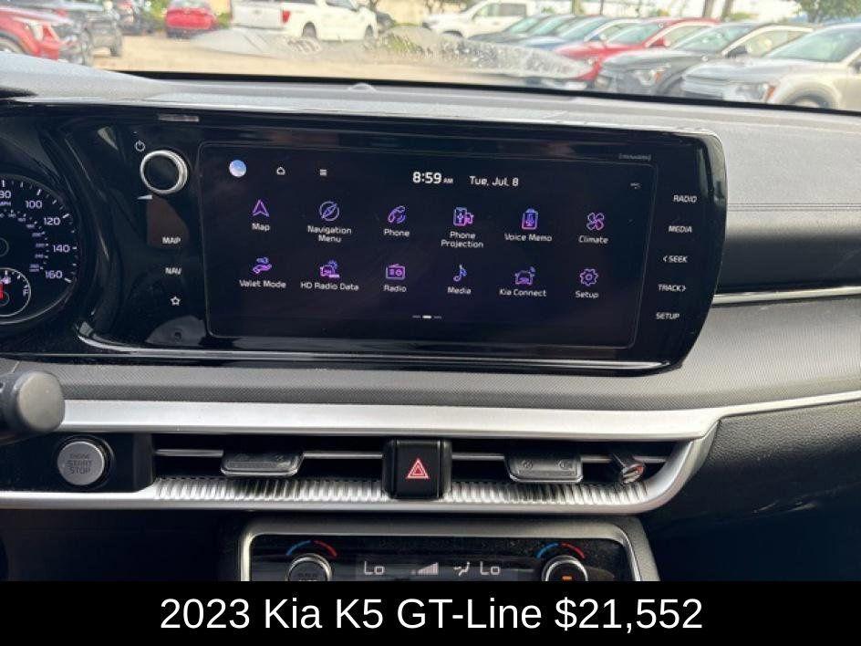 used 2023 Kia K5 car, priced at $21,552