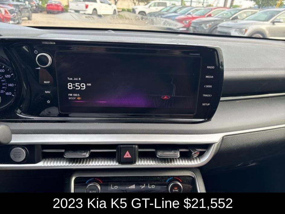 used 2023 Kia K5 car, priced at $21,552