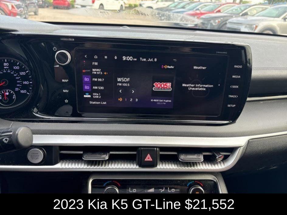 used 2023 Kia K5 car, priced at $21,552