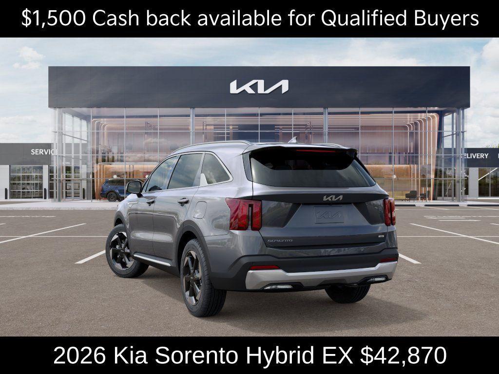 new 2026 Kia Sorento Hybrid car, priced at $42,870