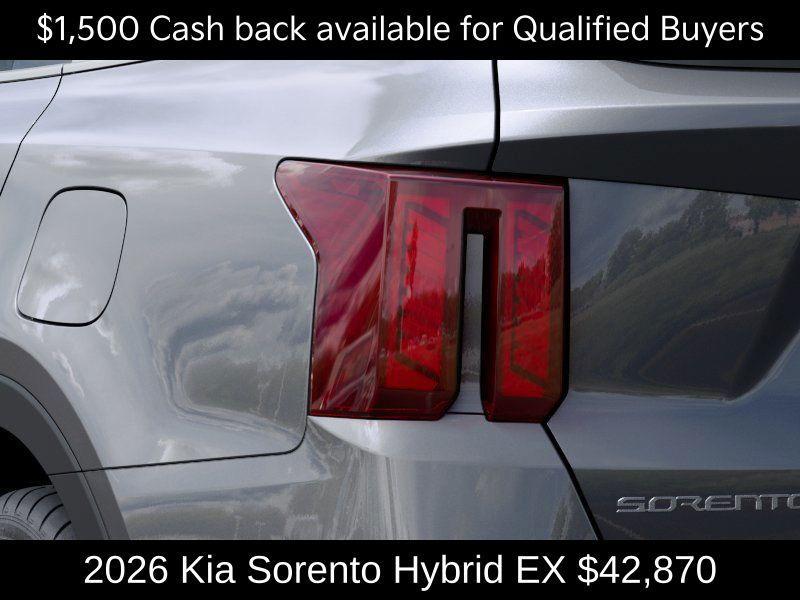 new 2026 Kia Sorento Hybrid car, priced at $42,870