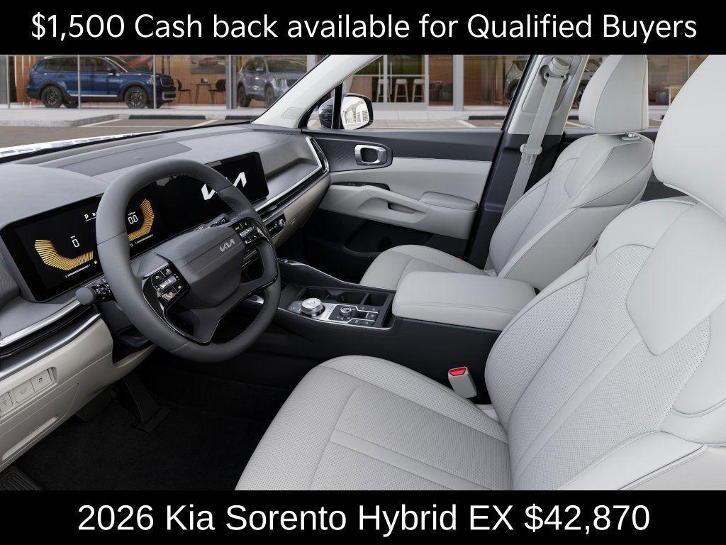 new 2026 Kia Sorento Hybrid car, priced at $42,870