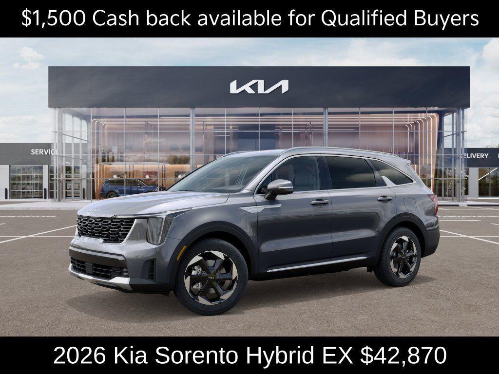 new 2026 Kia Sorento Hybrid car, priced at $42,870