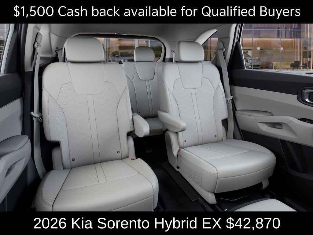 new 2026 Kia Sorento Hybrid car, priced at $42,870