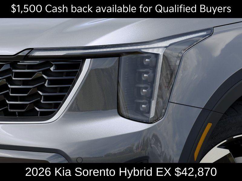 new 2026 Kia Sorento Hybrid car, priced at $42,870