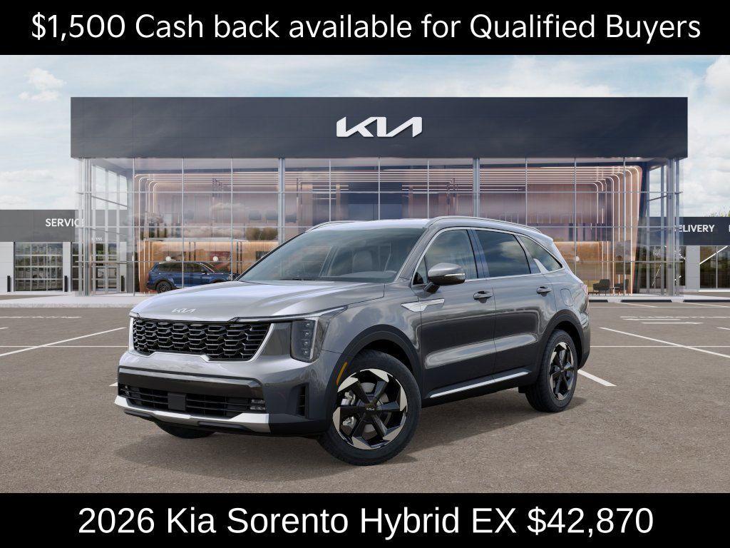 new 2026 Kia Sorento Hybrid car, priced at $42,870