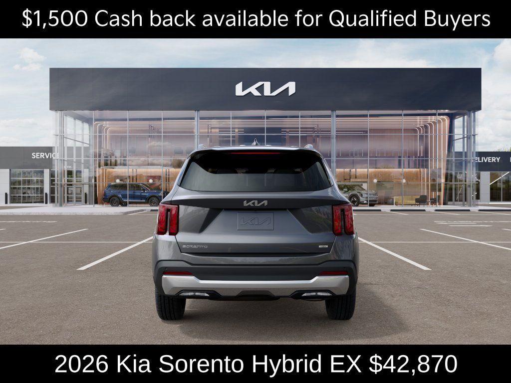 new 2026 Kia Sorento Hybrid car, priced at $42,870
