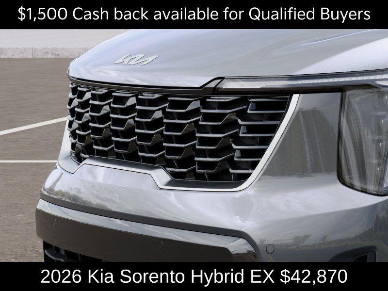 new 2026 Kia Sorento Hybrid car, priced at $42,870