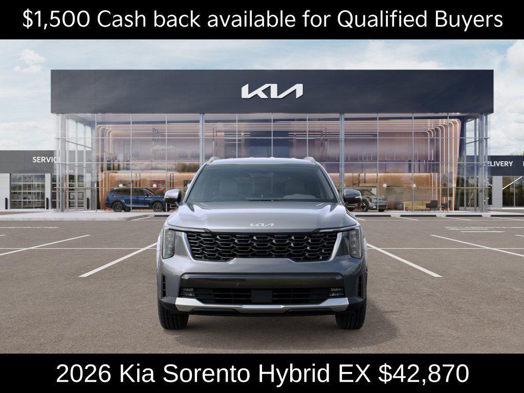 new 2026 Kia Sorento Hybrid car, priced at $42,870