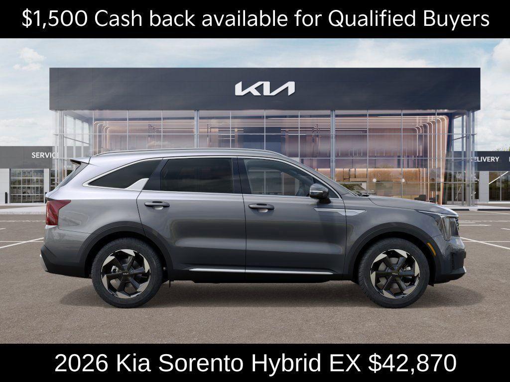 new 2026 Kia Sorento Hybrid car, priced at $42,870