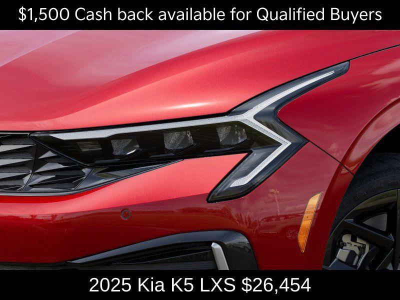 new 2025 Kia K5 car, priced at $26,454