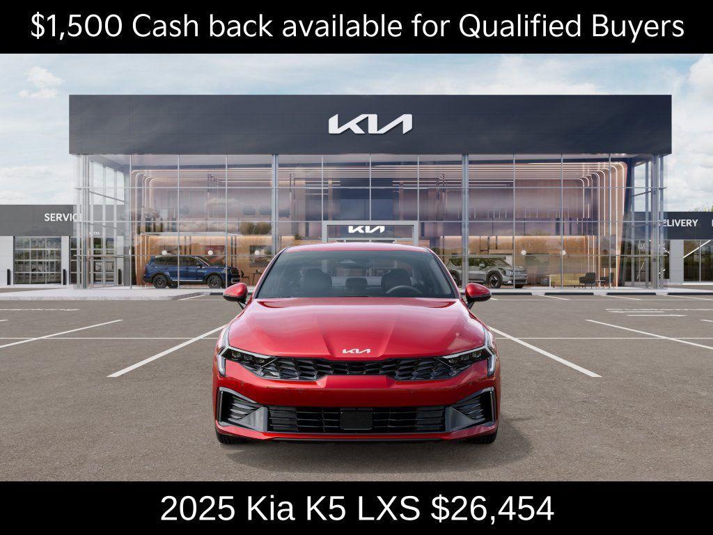 new 2025 Kia K5 car, priced at $26,454
