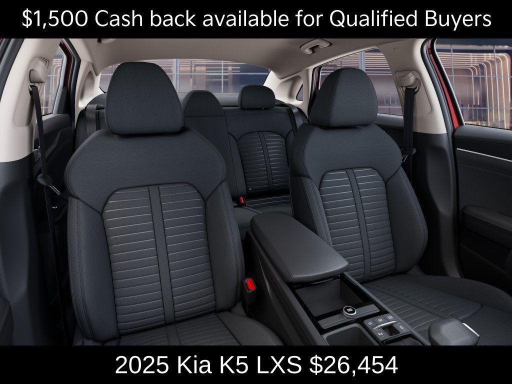new 2025 Kia K5 car, priced at $26,454