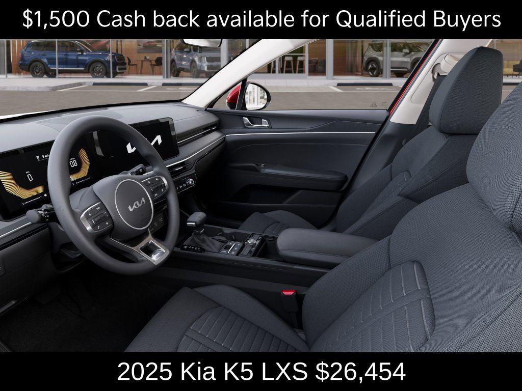 new 2025 Kia K5 car, priced at $26,454