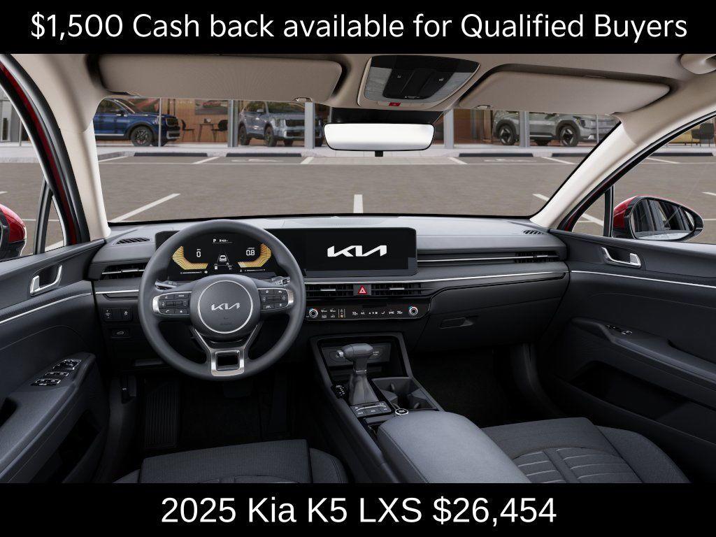 new 2025 Kia K5 car, priced at $26,454