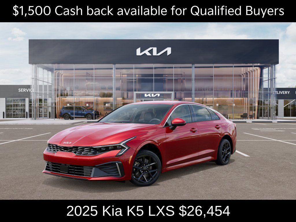 new 2025 Kia K5 car, priced at $26,454