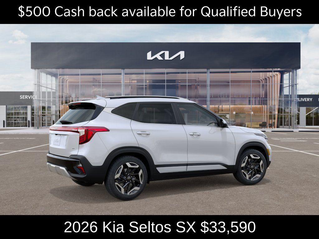 new 2026 Kia Seltos car, priced at $33,590