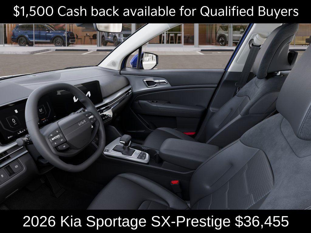 new 2026 Kia Sportage car, priced at $36,455